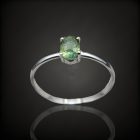 Turmalin ezüst gyűrű