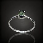 Turmalin ezüst gyűrű