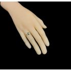 Turmalin ezüst gyűrű