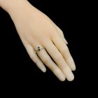 Turmalin ezüst gyűrű