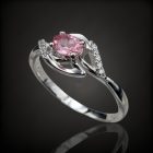 Turmalin ezüst gyűrű