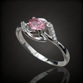 Turmalin ezüst gyűrű