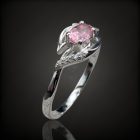 Turmalin ezüst gyűrű