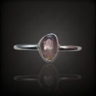 Turmalin ezüst gyűrű