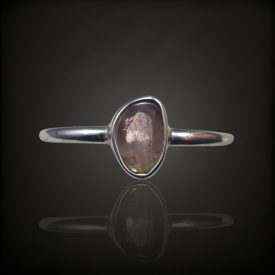 Turmalin ezüst gyűrű