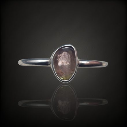 Turmalin ezüst gyűrű