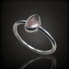 Turmalin ezüst gyűrű