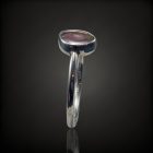 Turmalin ezüst gyűrű