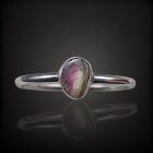 Turmalin ezüst gyűrű