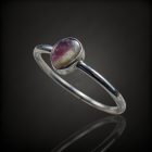 Turmalin ezüst gyűrű