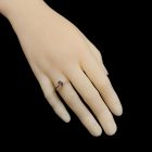 Turmalin ezüst gyűrű