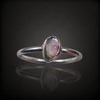 Turmalin ezüst gyűrű