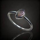 Turmalin ezüst gyűrű