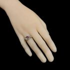 Turmalin ezüst gyűrű