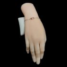 Turmalin ezüst karkötő