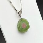 Turmalin ezüst medál