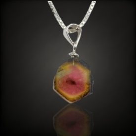 Turmalin ezüst medál