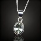 Turmalin ezüst medál