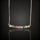 Turmalin ezüst medál