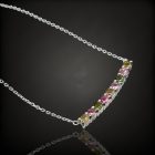 Turmalin ezüst medál