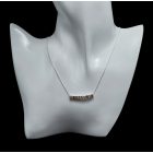 Turmalin ezüst medál