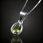 Turmalin ezüst medál