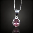 Turmalin ezüst medál