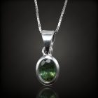 Turmalin ezüst medál