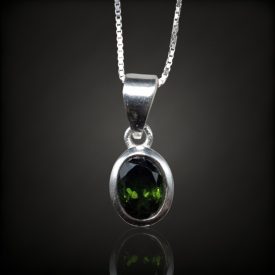 Turmalin ezüst medál
