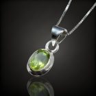 Turmalin ezüst medál