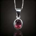 Turmalin ezüst medál