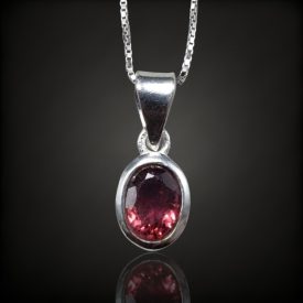 Turmalin ezüst medál