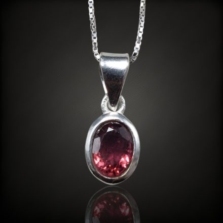 Turmalin ezüst medál