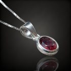 Turmalin ezüst medál