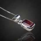 Turmalin ezüst medál