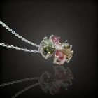 Turmalin ezüst medál