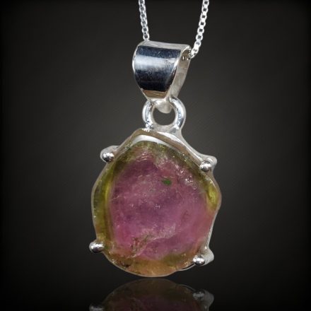 Turmalin ezüst medál