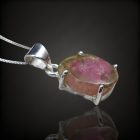 Turmalin ezüst medál