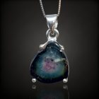 Turmalin ezüst medál