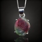 Turmalin ezüst medál