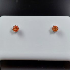 Zafír ezüst fülbevaló