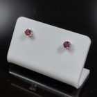 Zafír ezüst fülbevaló