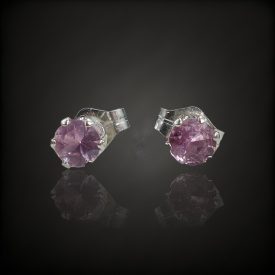 Zafír ezüst fülbevaló