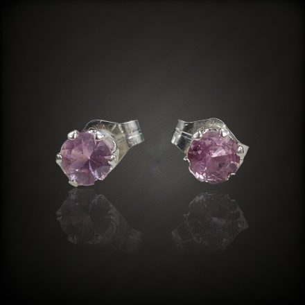 Zafír ezüst fülbevaló