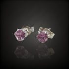 Zafír ezüst fülbevaló