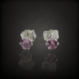 Zafír ezüst fülbevaló