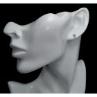 Zafír ezüst fülbevaló