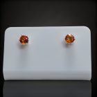 Zafír ezüst fülbevaló