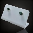 Zafír ezüst fülbevaló