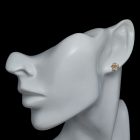 Zafír ezüst fülbevaló